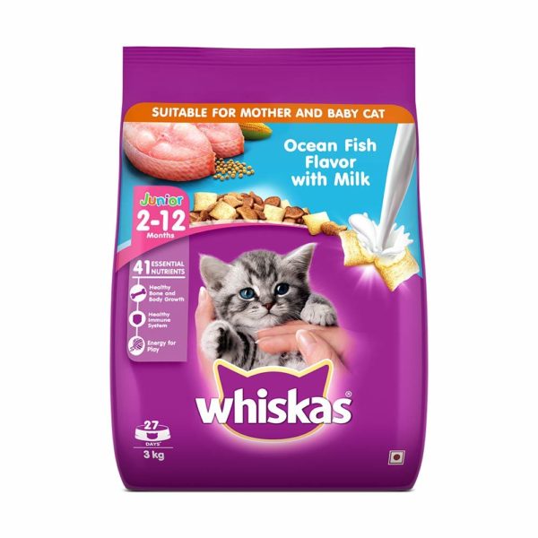 Whiskas kitten cheap food 3kg