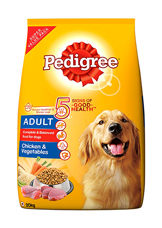 Pedigree Adult Dry Dog Food Chicken Vegetables 20kg Pack Pedigree Adult 20kg Pedigree 20kg Pedigree Large bag Pedigree Big Adult Dog Food